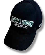 Bubba Gump Shrimp CO. Mesh Baseball Cap Anaheim CA 1975 Snapback Hat - Blue OS