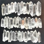1/2LB Bulk Natural Clear Point Quartz White Crystal Raw Terminated Wand Specimen
