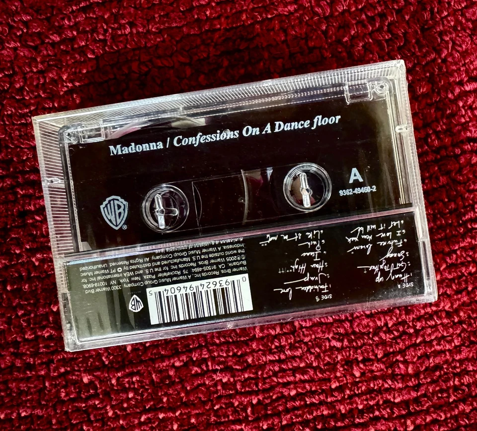 MADONNA CONFESSIONS ON A DANCE FLOOR TAPE SEALED LP PROMO WB HOLOGRAM STICKER - Image 2 of 4