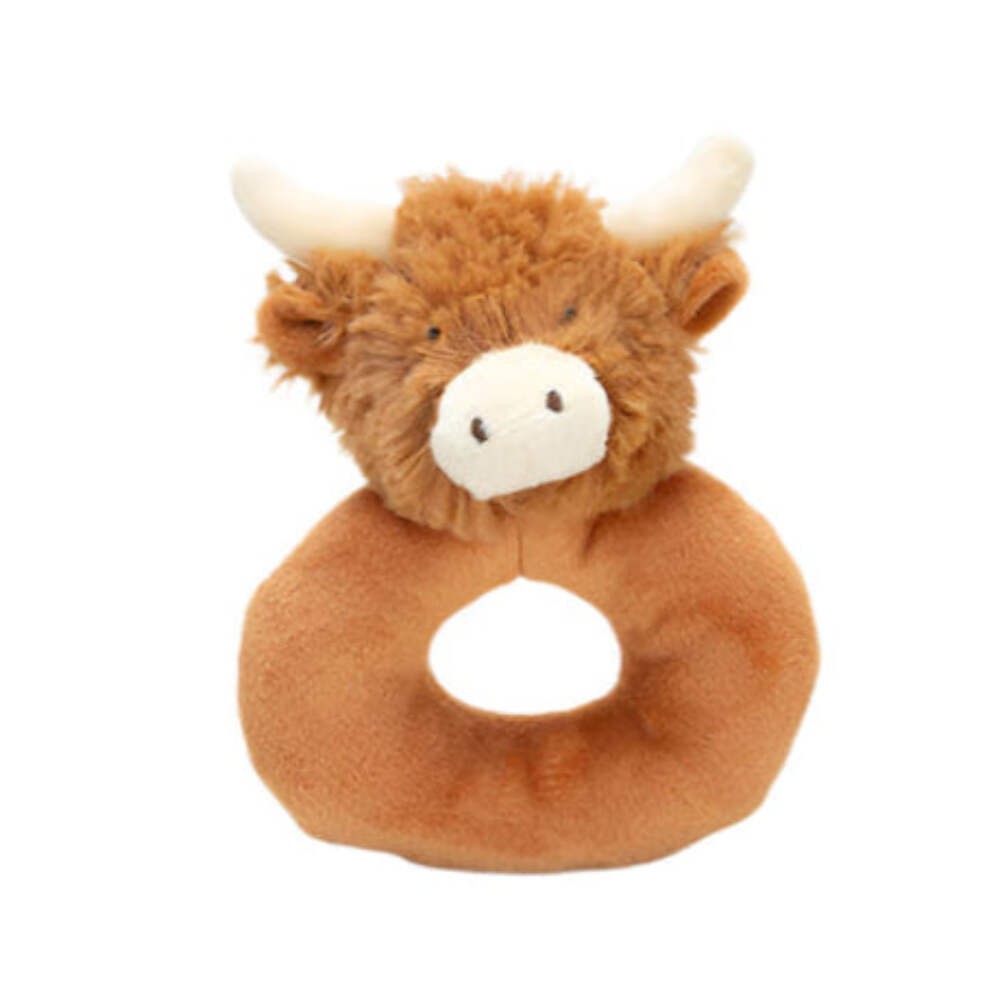 Jomanda Horny Highland Brown Cow Rattle