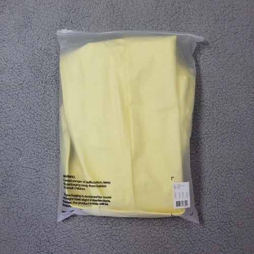 RAINS Curve Damen Jacke Größe XS wasserdicht Regenmantel mit Kapuze Strohgelb - Bild 11 von 14