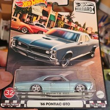 Hot Wheels Premium Boulevard 66 Pontiac Gto 32 Hot Wheels Premium Boulevard 66 Pontiac Gto 32