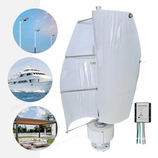 800W Windkraftanlage Windrad Windturbinen-Generator MPPT Laderegler 12V/24V/48V