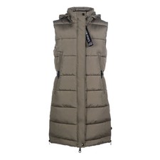 HKM Long Vest -Misty Water Resistant Quilted Riding Gilet Water-Resistant