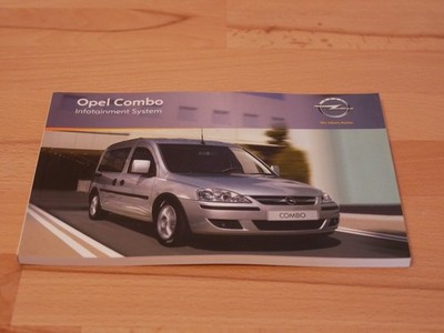 OPEL Combo Infotainment System - Betriebsanleitung ''Jan.2011'' UNBENUTZT