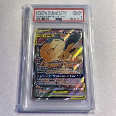 Eevee & Snorlax GX SM169 Sm Holo for sale online | eBay