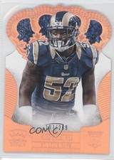 2013 Panini Crown Royale Retail Bronze Holo Die-Cut /299 Alec Ogletree #104 1s8