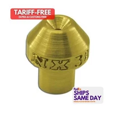 Nitrous Express 17042, One Natural Brass Replacement Jet Performance Racing Part