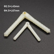 Kunststoff Nadelscharnier &Phi;2,5&times;L43mm &Phi;4,5&times;L67mm RC Flugzeug Modell DIY Scharnier
