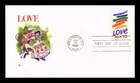US COVER LOVE 22 FIRST DAY ISSUE COVER CRAFT CACHET INSERT