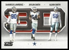 Aldon Smith / DeMarcus Lawrence / Jaylon Smith 2021 Score #3D11 3D Cowboys