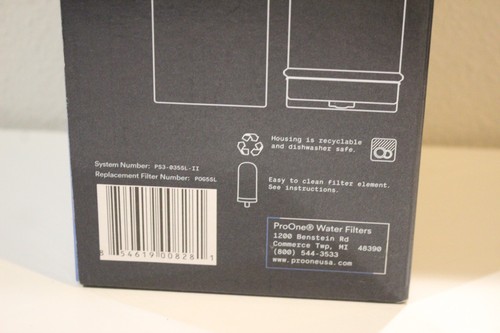 ProOne Scout II tragbares kompaktes persönliches Schwerkraft-Wasserfiltersystem PS3-035SL - Bild 3 von 9
