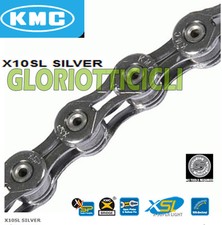 KMC CATENA X10SL SILVER 253 GRAMMI