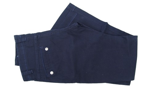 Authentic Black Prince By Belstaff Emanuel Navy Cotton Pants Mens Trousers EU 44 - Picture 3 of 6