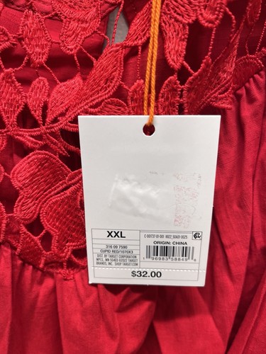 Knox Rose dress womens size XXL cupid red tank dress New with tags! - Picture 6 of 6
