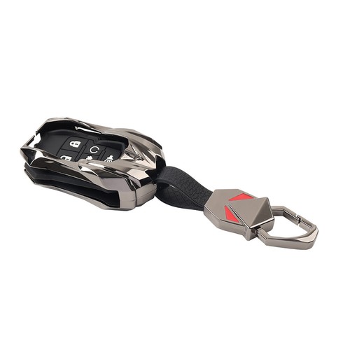 1pc Silver Key Keyless Entry Remote Fob Cover For Chevrolet Cruze 2011-2016 - Picture 7 of 12