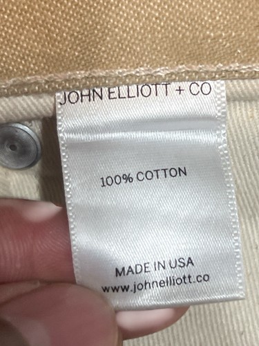 John Elliott Cast 2 Denim Wheat, Size 32 - Picture 5 of 5