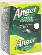 Angel Mint Soft Mints Candy 110 Count Box Classic Bulk Candies Peppermint Melt