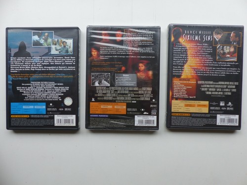 3X DVD Coffret M. Night Shyamalan Collection Signes / Sixieme sens / Incassable - Picture 4 of 4