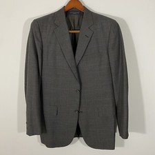Vintage 80  s Brooks Brothers 3/2 Roll Sportcoat Blazer 42L Brown Plaid Jacket