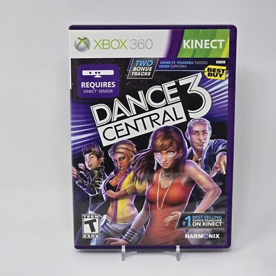 Dance Central 3 (Xbox 360) CIB COMPLETE & TESTED