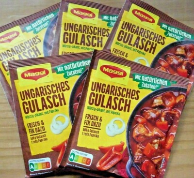 Maggi Fix Ungarisches Gulasch (23,21/kg) 5 x 56g - Top Preis