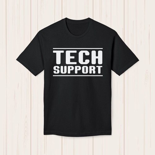 Tech Support 100% Made in USA Cotton T-shirt | Elon Musk DOGE Viral Shirt - Picture 4 of 5