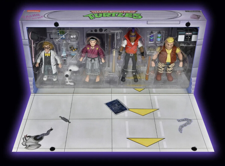 2022 SDCC NECA TMNT Teenage Mutant Ninja Turtles Pre-Mutation 4