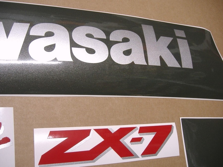 Stickers for ZX-7 1990 replacement decals set graphics zx7