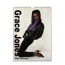 Grace Jones Full Photo calendar 2026/27 personalised Choose Start