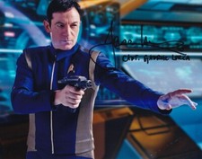 JASON ISAACS signed Autogramm 20x25cm STAR TREK in Person autograph COA