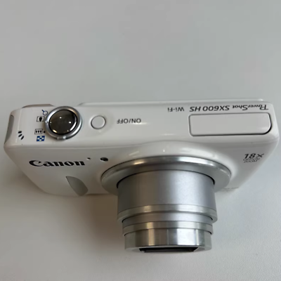 Canon PowerShot SX600 HS White Compact Digital Camera English