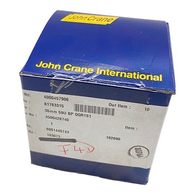 John Crane 59UBPQQR1S1 Industrial Gasket 35mm 59U BP QQR1S1 59U