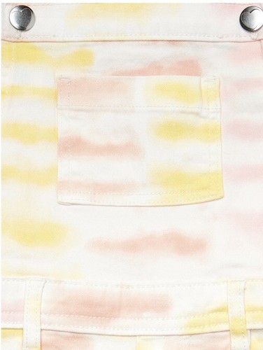 365 Kids From Garanimals Girls Tie Dye Shortall and Tee Size 7 NWT - Picture 4 of 8