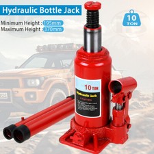 10 Ton Bottle Jack Heavy Duty Hydraulic Lifting Ram Car Van Caravan Equipment