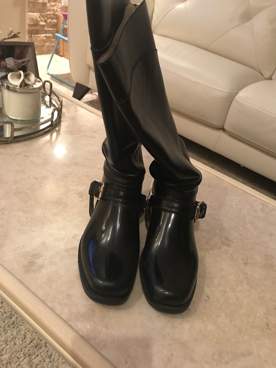 靴 1999s Dolce & Gabbana leather boots DOLCE & GABBANA Boots Vintage Size 39 Rubber And Leather | eBay