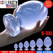 Huge Big Extra Large Silicone Anal Butt Plug Dildo G-spot for Men-Women Sex-Toys