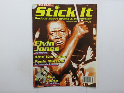 Stick It 1998 August Elvin Jones Alex Van Halen Paulo Mattioli Luis Conte D9