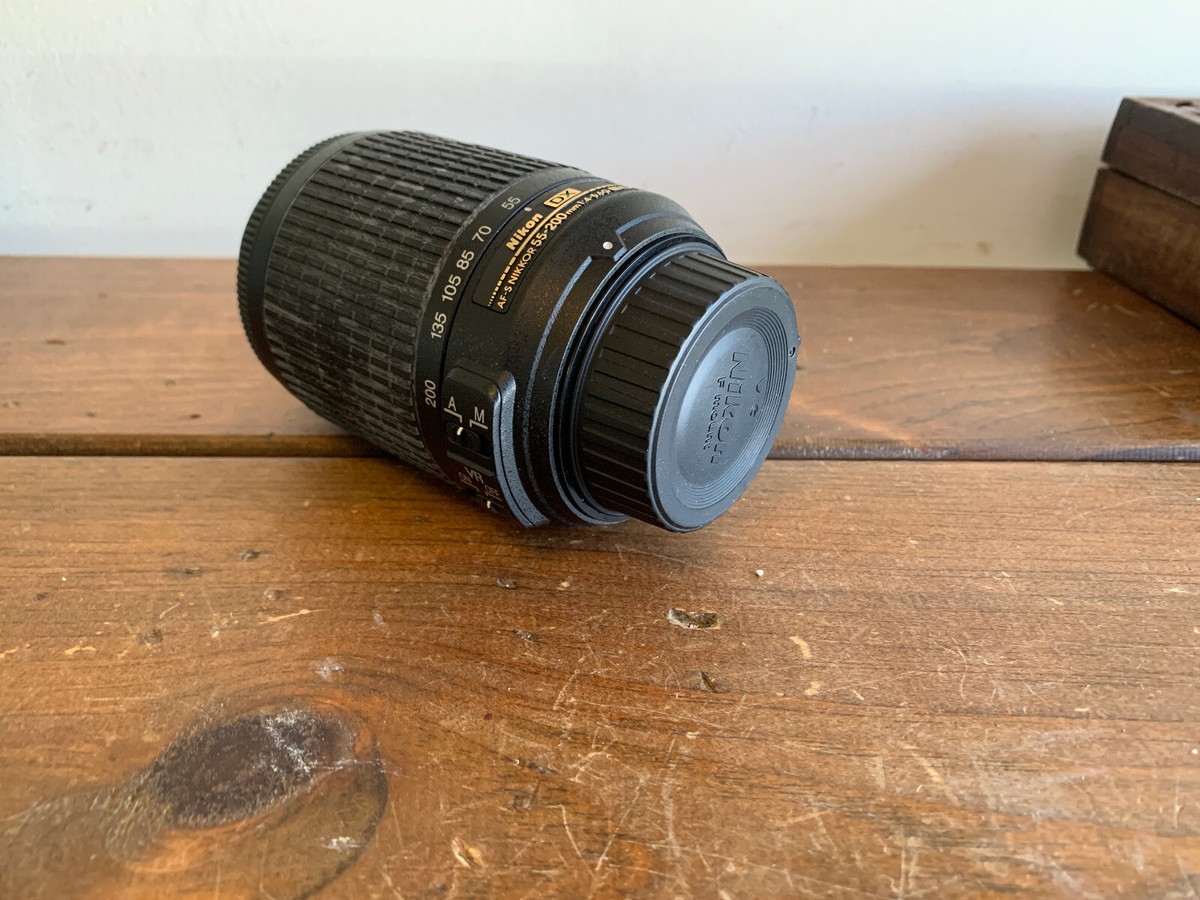 Nikon Super Telephoto Lens Nikkor AF-S 55 -55-200mm 1.4-5.6 G ED 