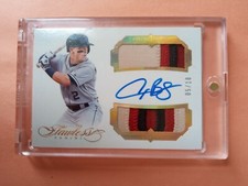 2017 Flawless Autograph Dual Relic Gold Alex Bregman RC, S/N: 05/10