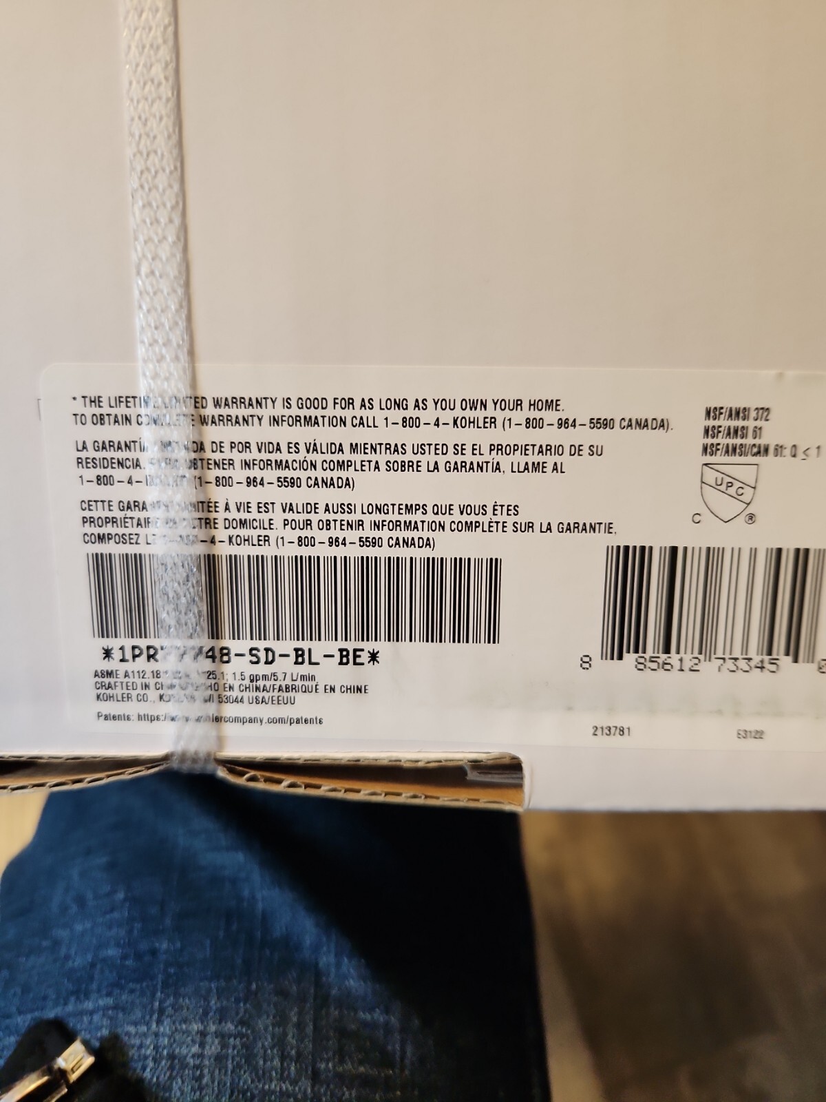 KOHLER R77748-SD-BL Malleco Touchless Pull Down Kitchen Sink Faucet with Soap...