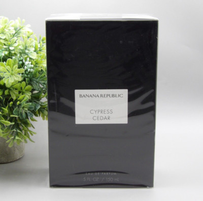 Banana Republic Cypress Cedar Eau De Parfum Spray 5.0 oz New In Box JUMBO SIZE