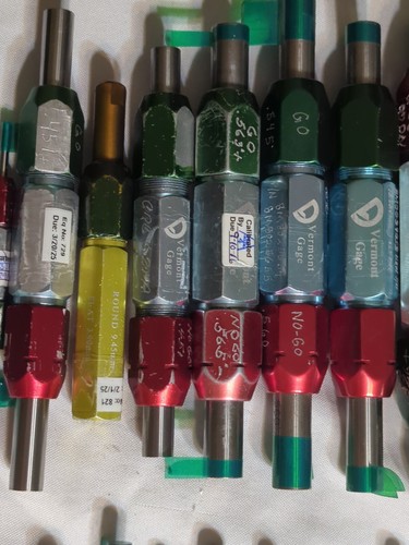 Mixed Lot Of 30 Vermont Go NoGo Pin Gages Many Special Gages (B16) - Picture 5 of 13