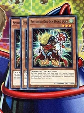 Yugioh Speedroid Den-Den Daiko Duke LED8-EN13 Playset 