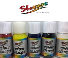Shucare Shoe Paint  Included Brush Colour Change Leather  Synthetic Shoe Boot