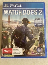 Watch Dogs 2 SONY PS4 PlayStation 4 Game Ubisoft Manual Included PAL