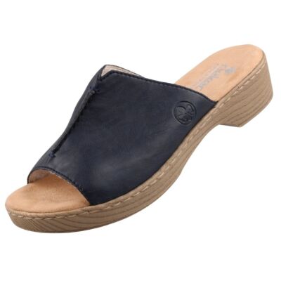 Rieker Damen Pantolette Sandale Blau 62284-14