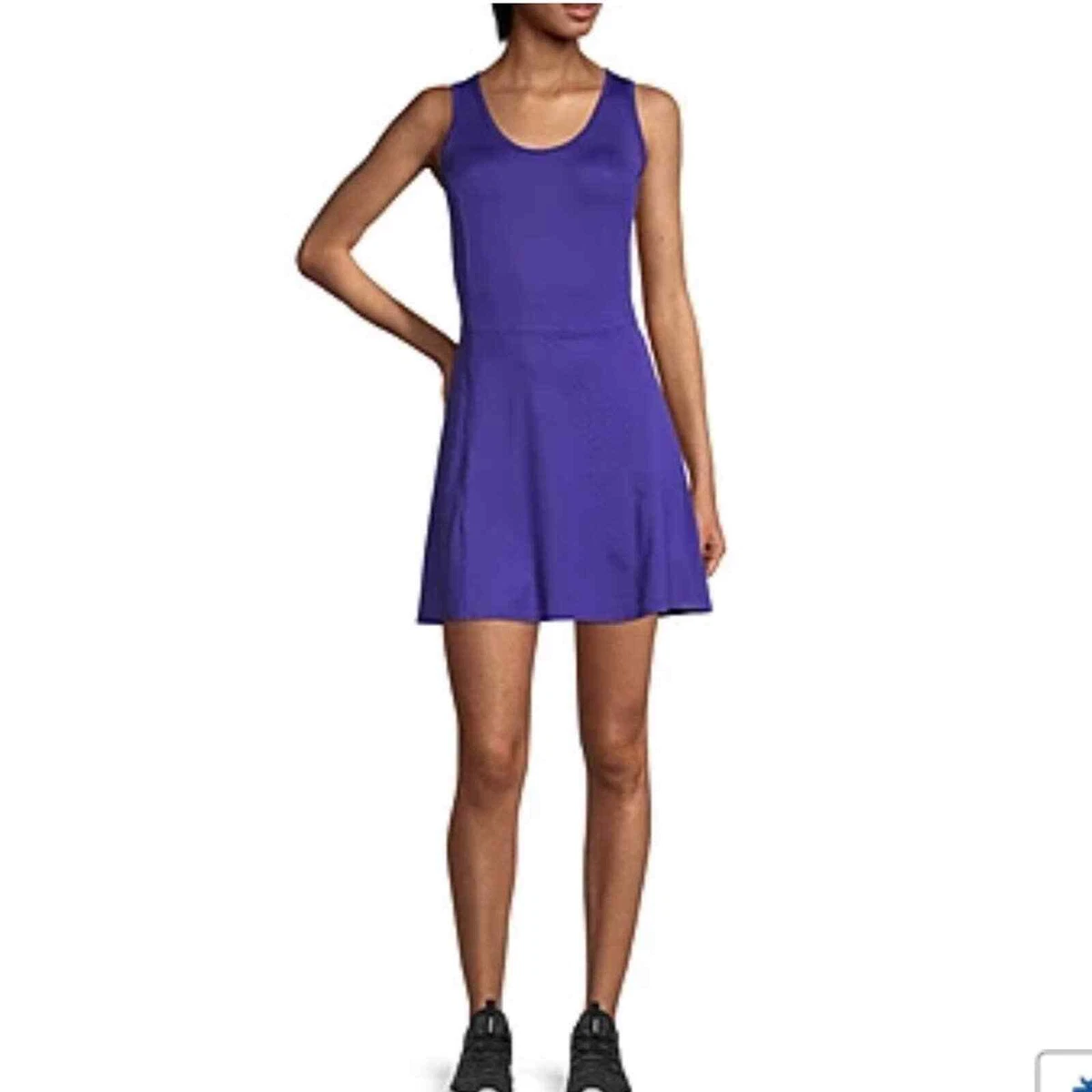 NWT Xersion Women's Activewear Tennis Dress Purple Sleeveless