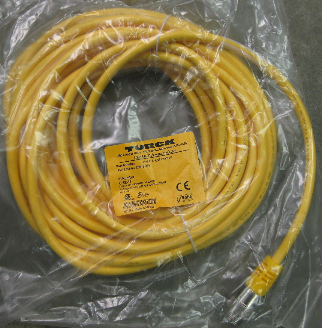 TURCK Rsm Rkm 461-6M/S101 Minifast Geformt Kabel Set - Neu IN Karton - Foto 5