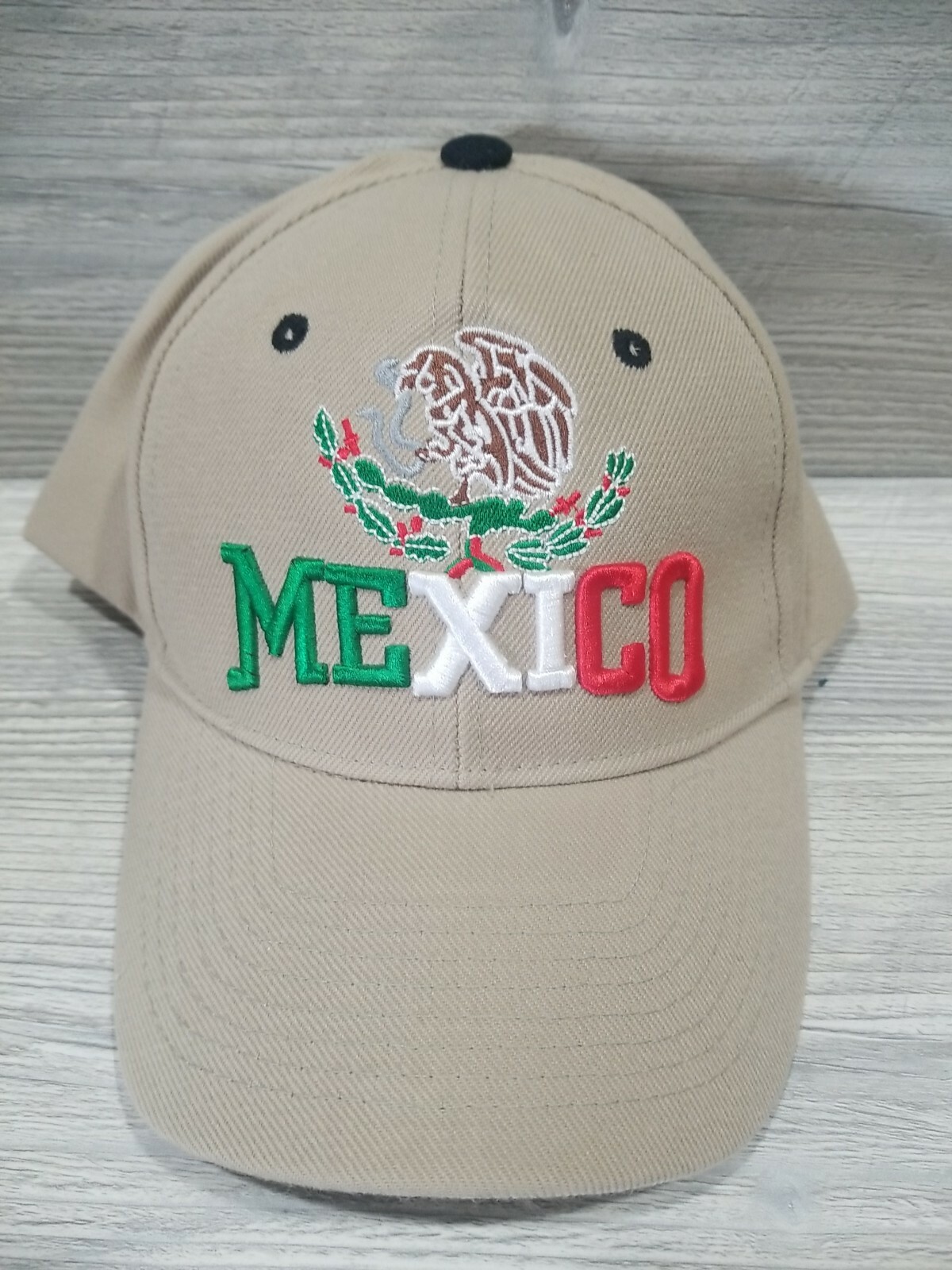 Mexico Hawk Adjustable Wool Blend Adjustable Base… - image 1